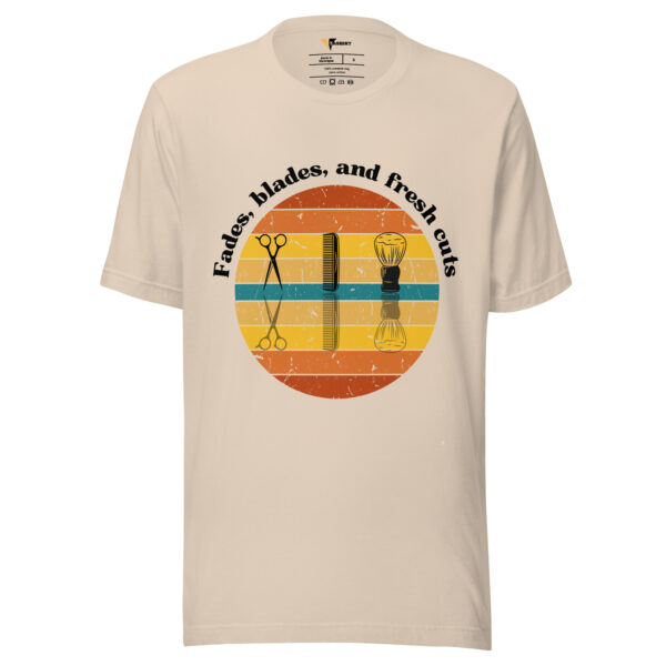 the barber Unisex t-shirt