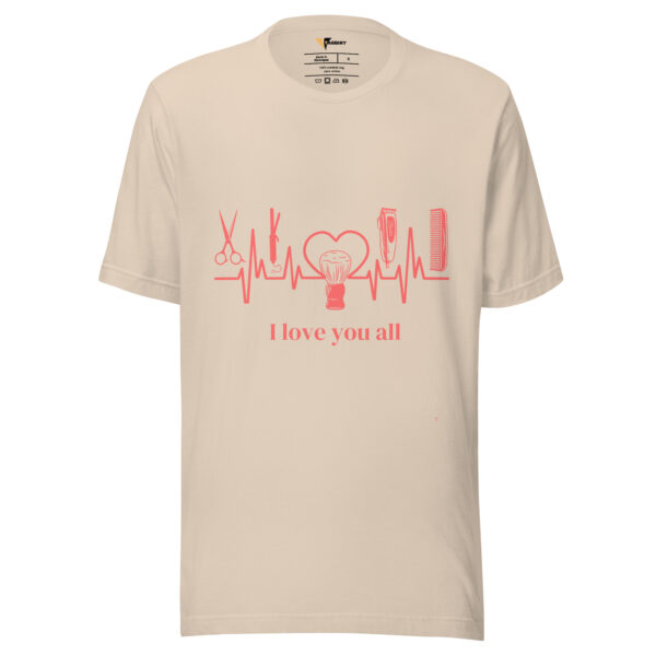 The Barber Unisex t-shirt