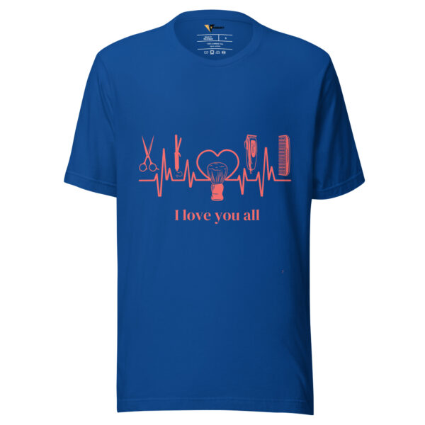 The Barber Unisex t-shirt