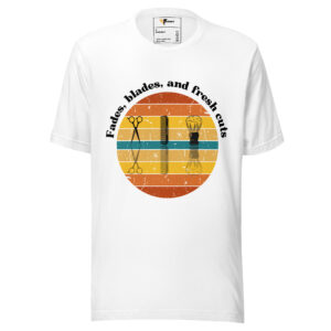 the barber Unisex t-shirt