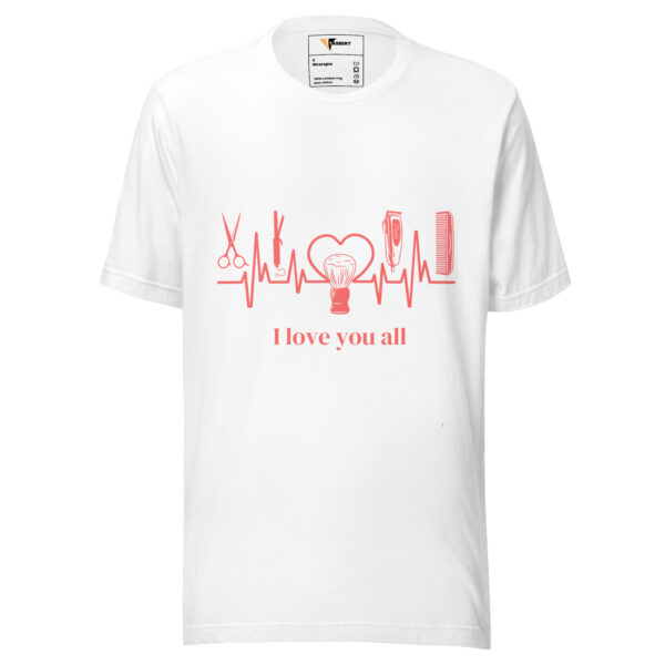 The Barber Unisex t-shirt