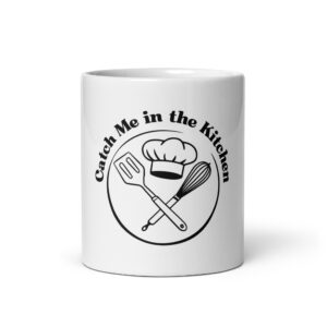 The Cook White glossy mug