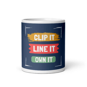 The Barber white glossy mug