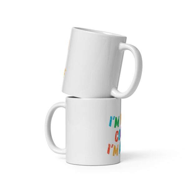 The Cook White glossy mug