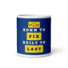 The Mechanic White glossy mug