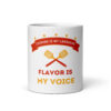 The Cook White glossy mug