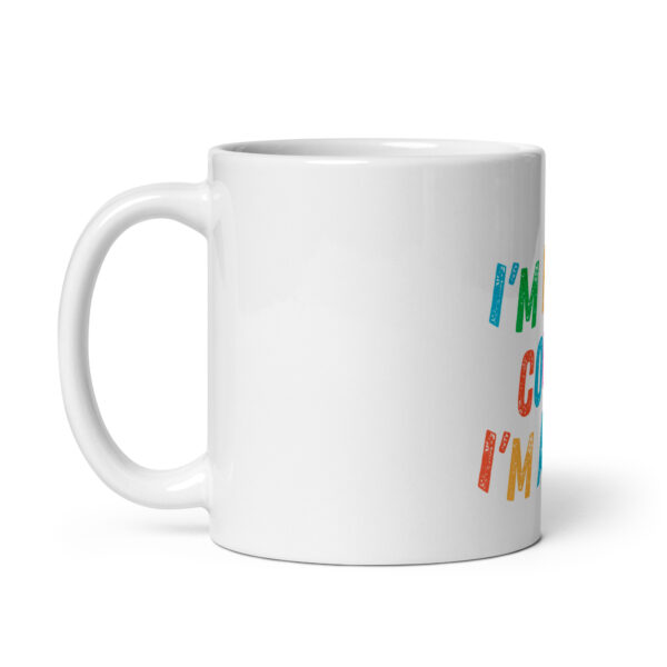 The Cook White glossy mug