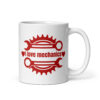 The Mechanic White glossy mug