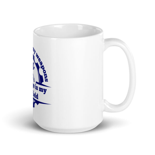 The Mechanics White glossy mug