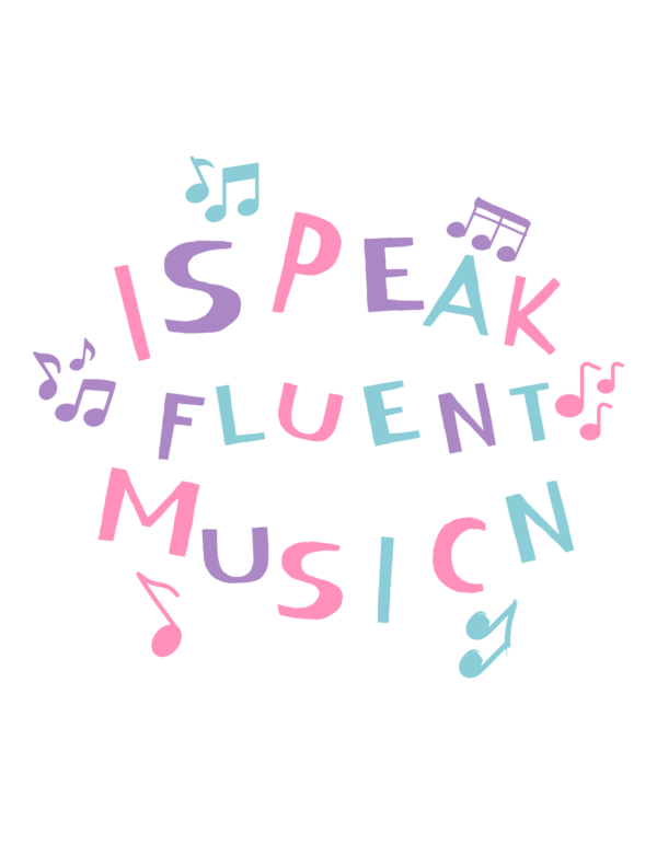 Black and White Kiddie Type Typography T-Shirt (7) The Music Design