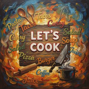 Cook Wall art Cook Wall art