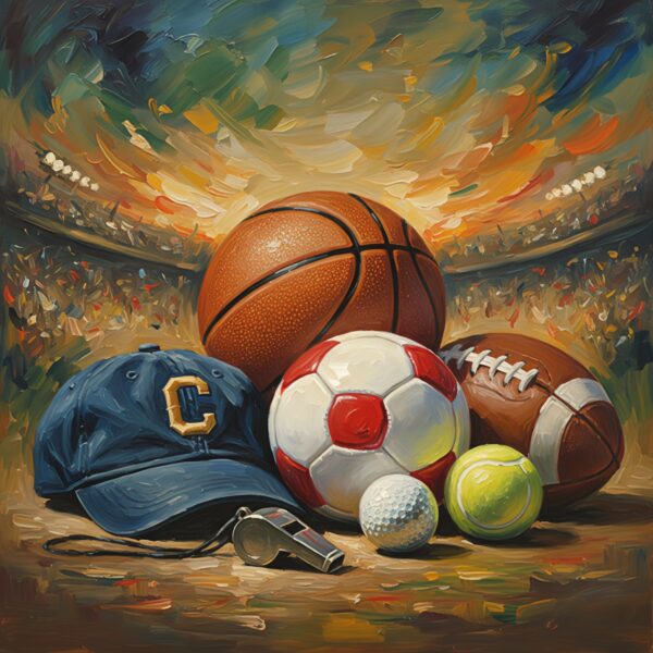 Sports coach Wall art