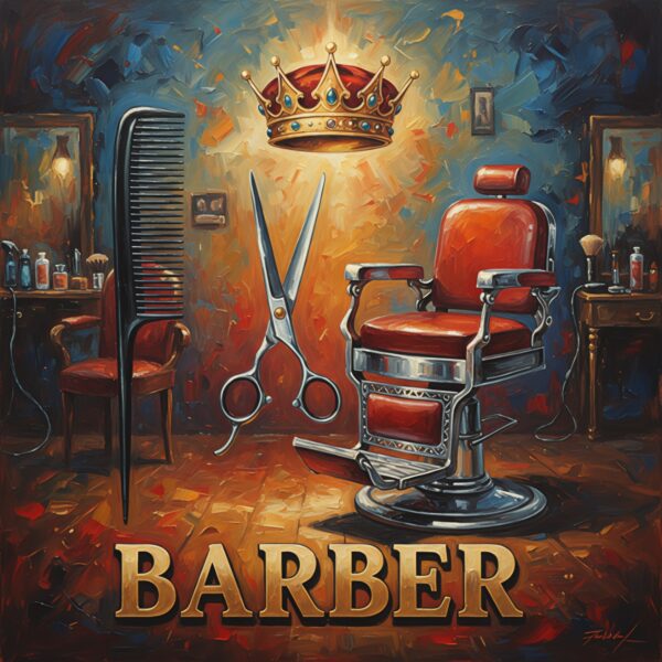 Barber Wall art